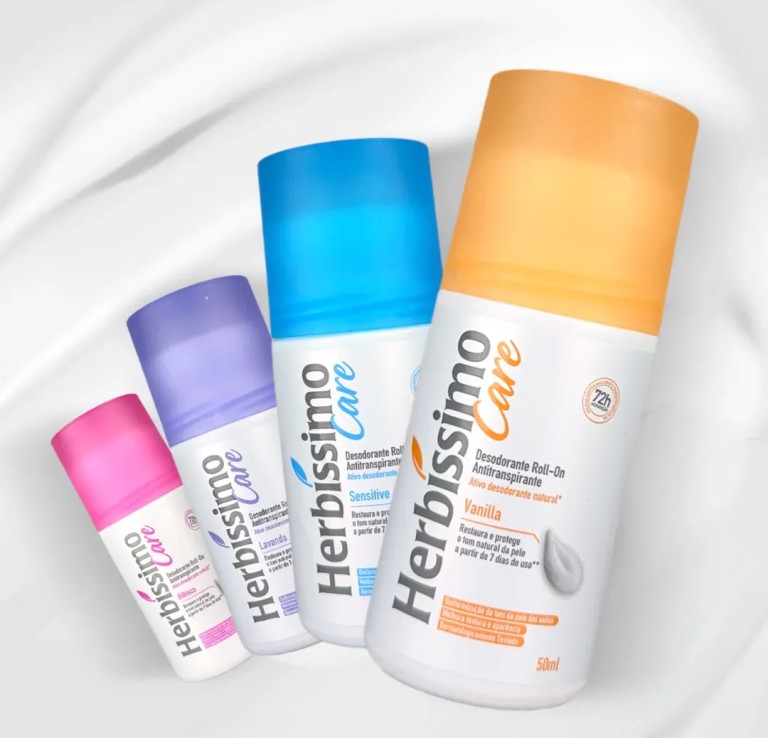Herbíssimo | Kit Desodorante Antitranspirante Roll-On Herbíssimo